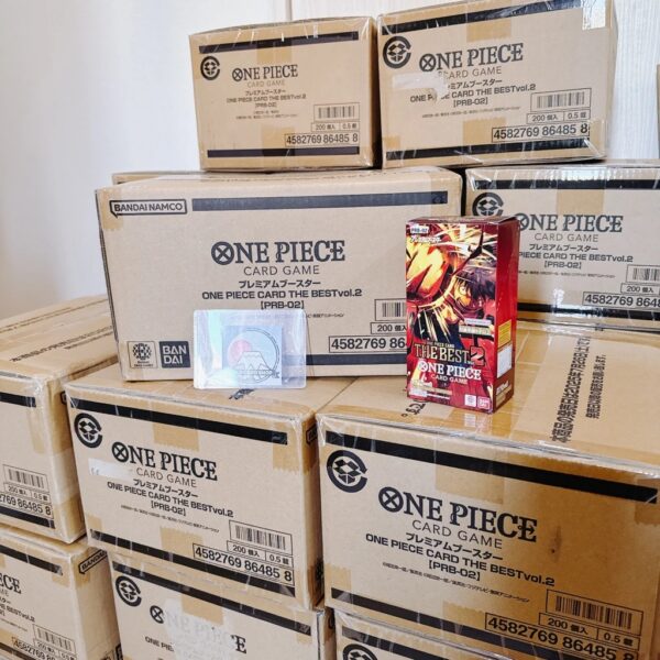 PRB-02 ONE PIECE CARD THE BEST vol.2 Sealed Case (20 boxes) Japanese ONE PIECE CARD