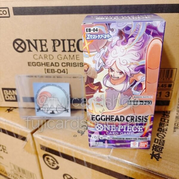 2 EB-04 EGGHEAD CRISIS Booster Box Japanese ONE PIECE CARD
