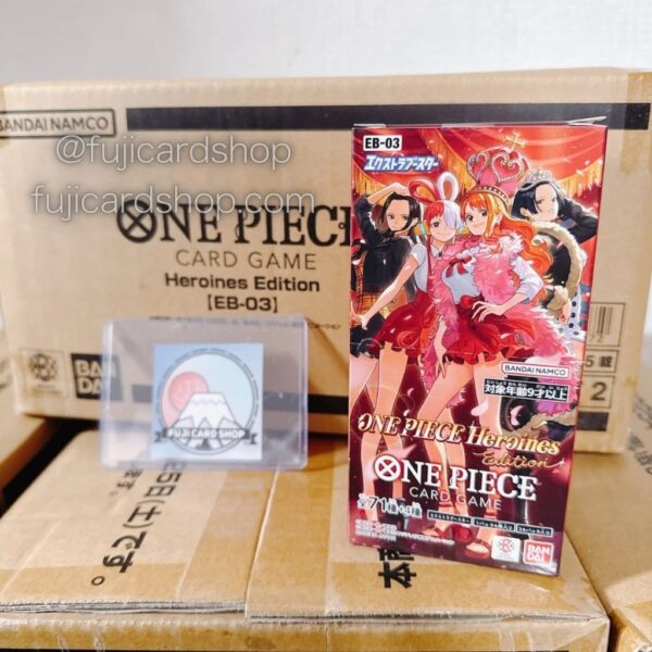 EB-03 Heroines Edition Booster Box Japanese ONE PIECE CARD