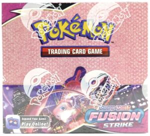 pokemon sword & shield fusion strike booster box