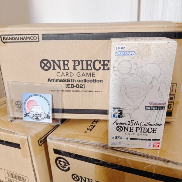 EB-02 Anime 25th collection Booster Box Japanese ONE PIECE CARD