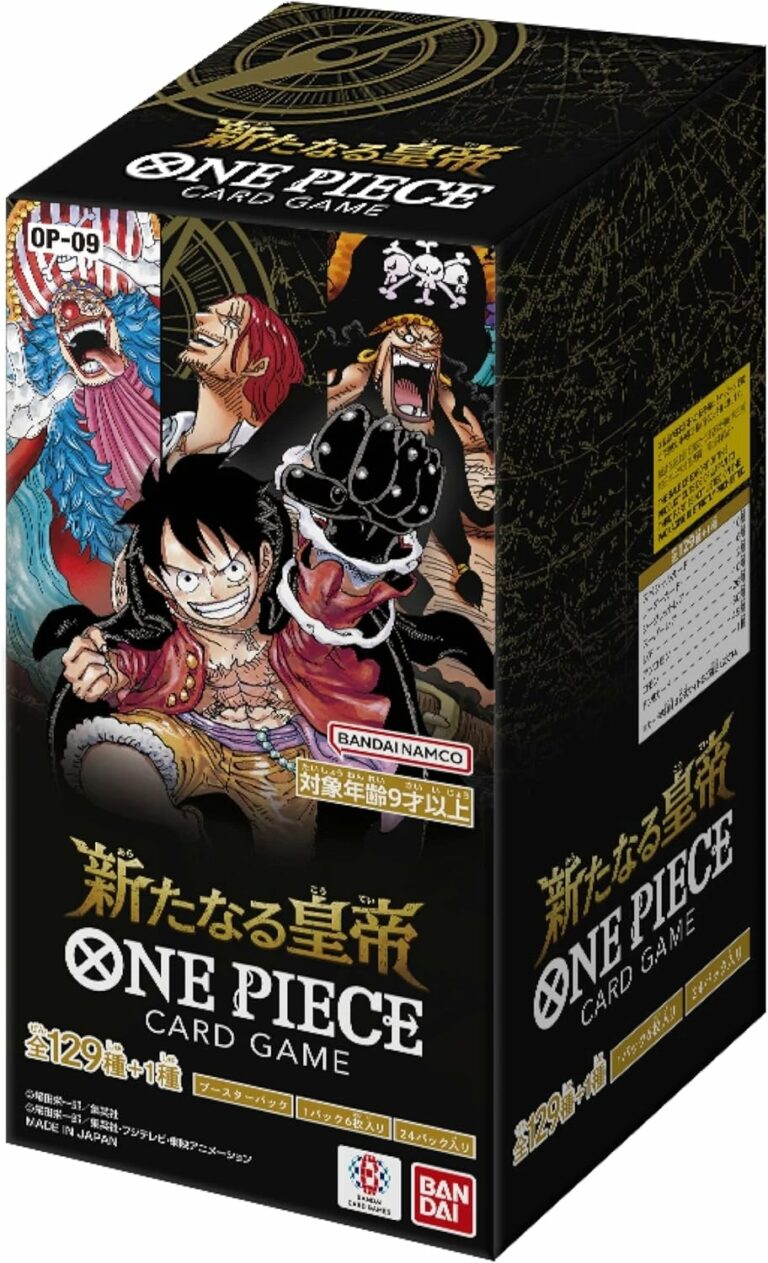 OP-09 EMPERORS IN THE NEW WORLD Booster Box Japanese ONE PIECE CARD