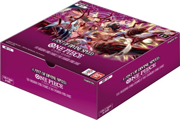 Buy a fist of divine speed op 11 booster box