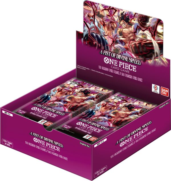 Buy a fist of divine speed op 11 booster box