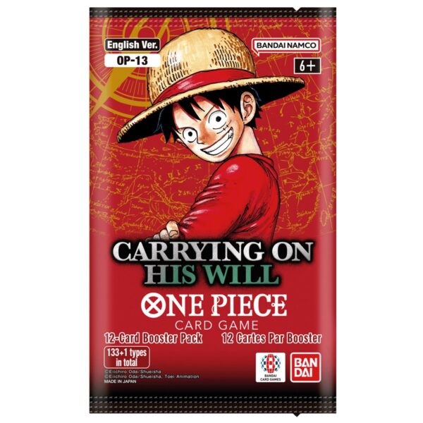 carrying on his will op13 booster box in stock