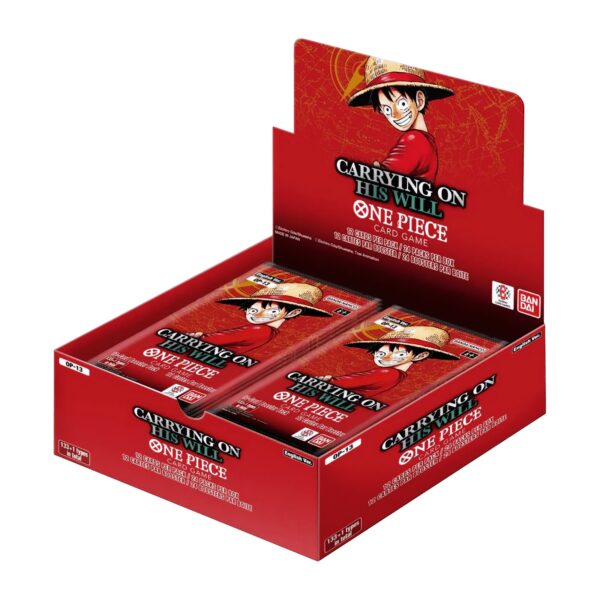 carrying on his will op13 booster box in stock