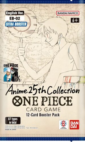One Piece TCG – Extra Booster – Anime 25th Collection (EB-02) – Booster Box (24x Packs)