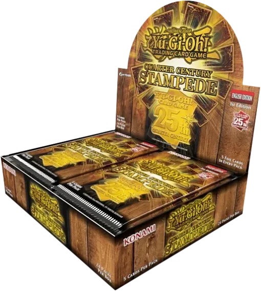 Yu-Gi-Oh! – Quarter Century Stampede – Booster Box (24x Packs)