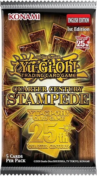 Yu-Gi-Oh! – Quarter Century Stampede – Booster Box (24x Packs)